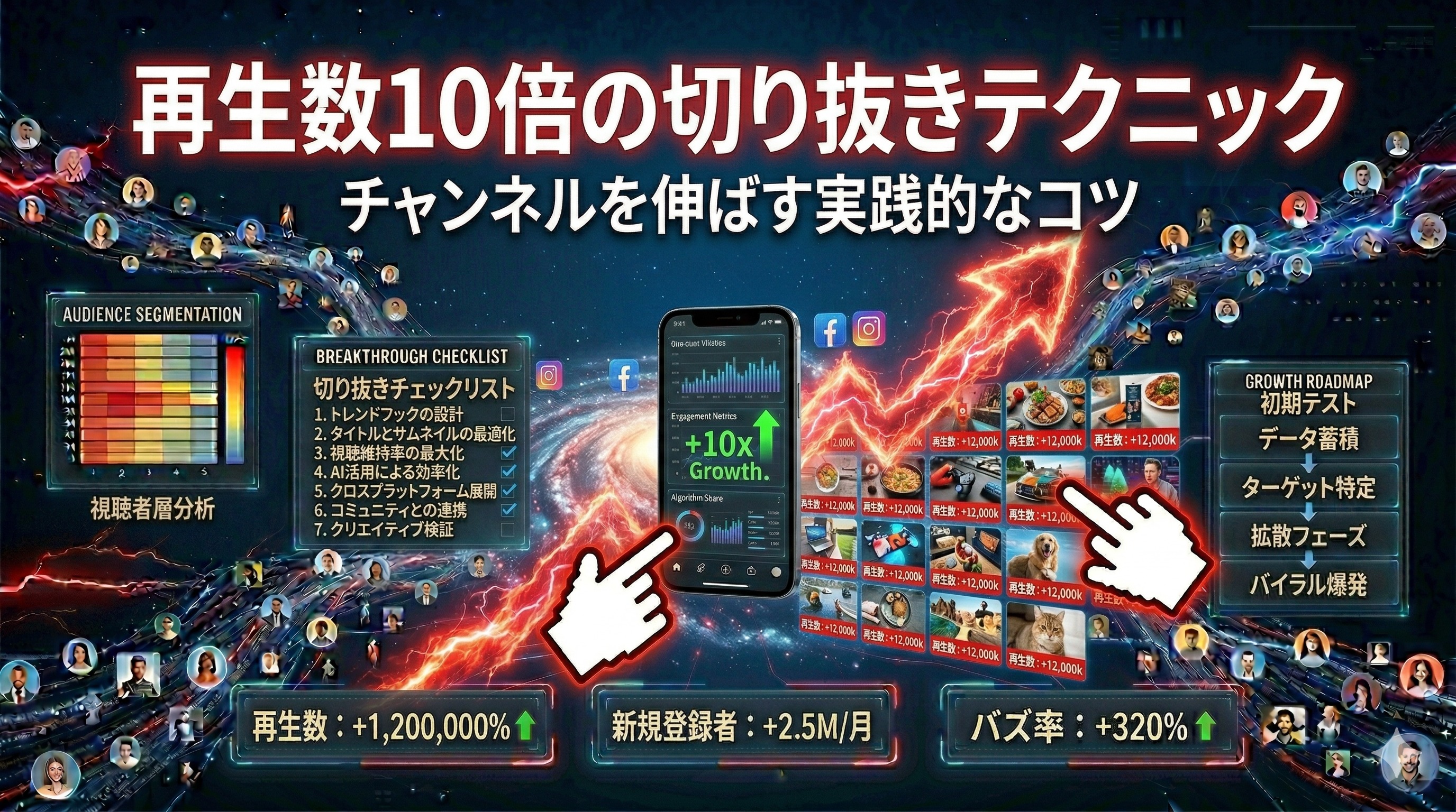 切り抜き動画が伸びるコツ7選｜再生回数を爆発させる編集術