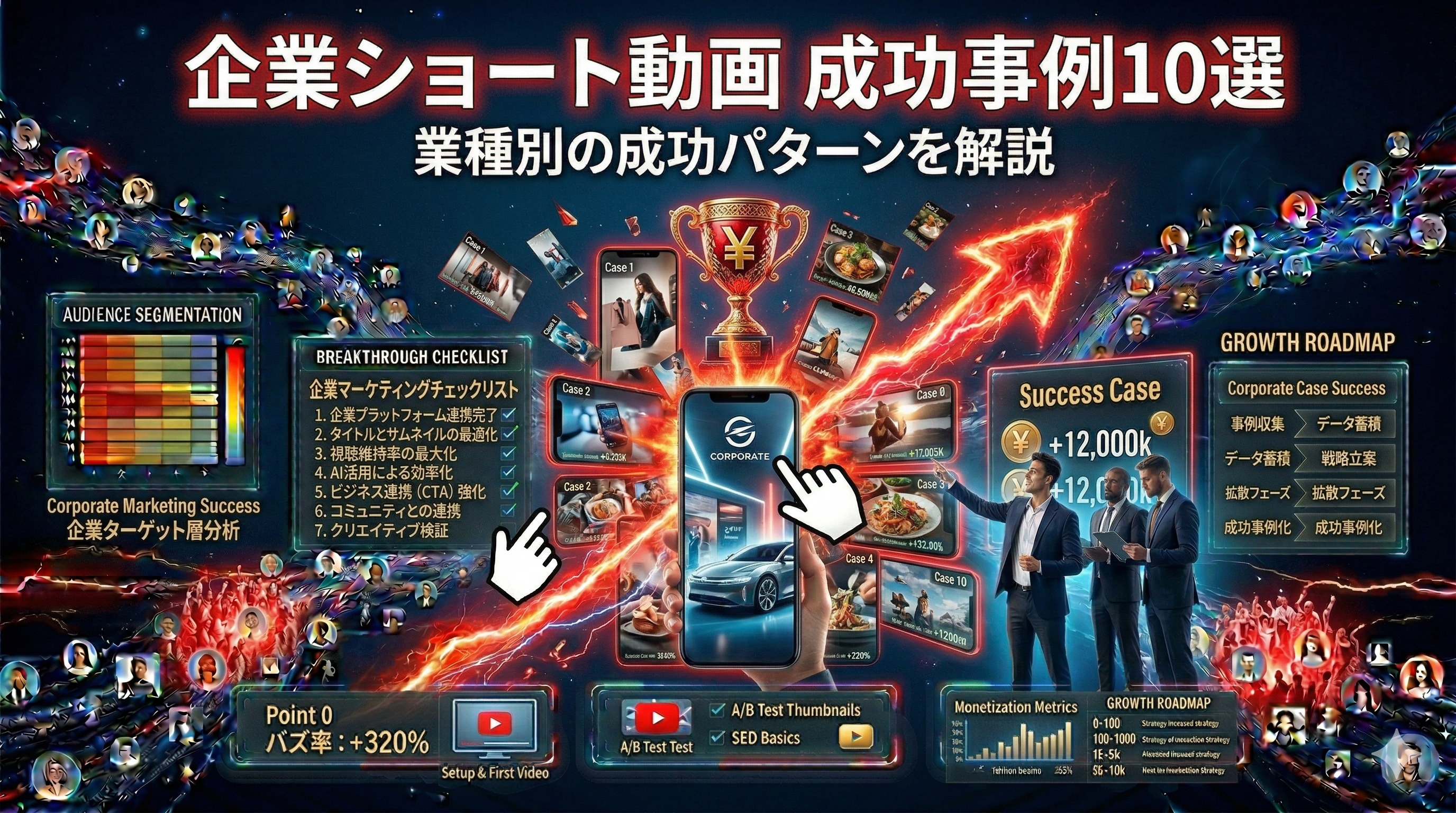 企業のショート動画マーケティング成功事例10選 | AI Creative Studio