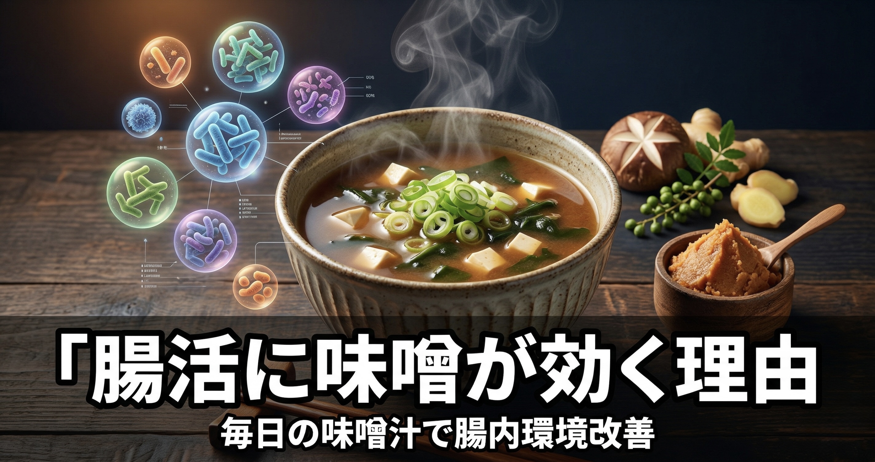 腸活におすすめの味噌はどれ？天然醸造味噌の選び方と効果