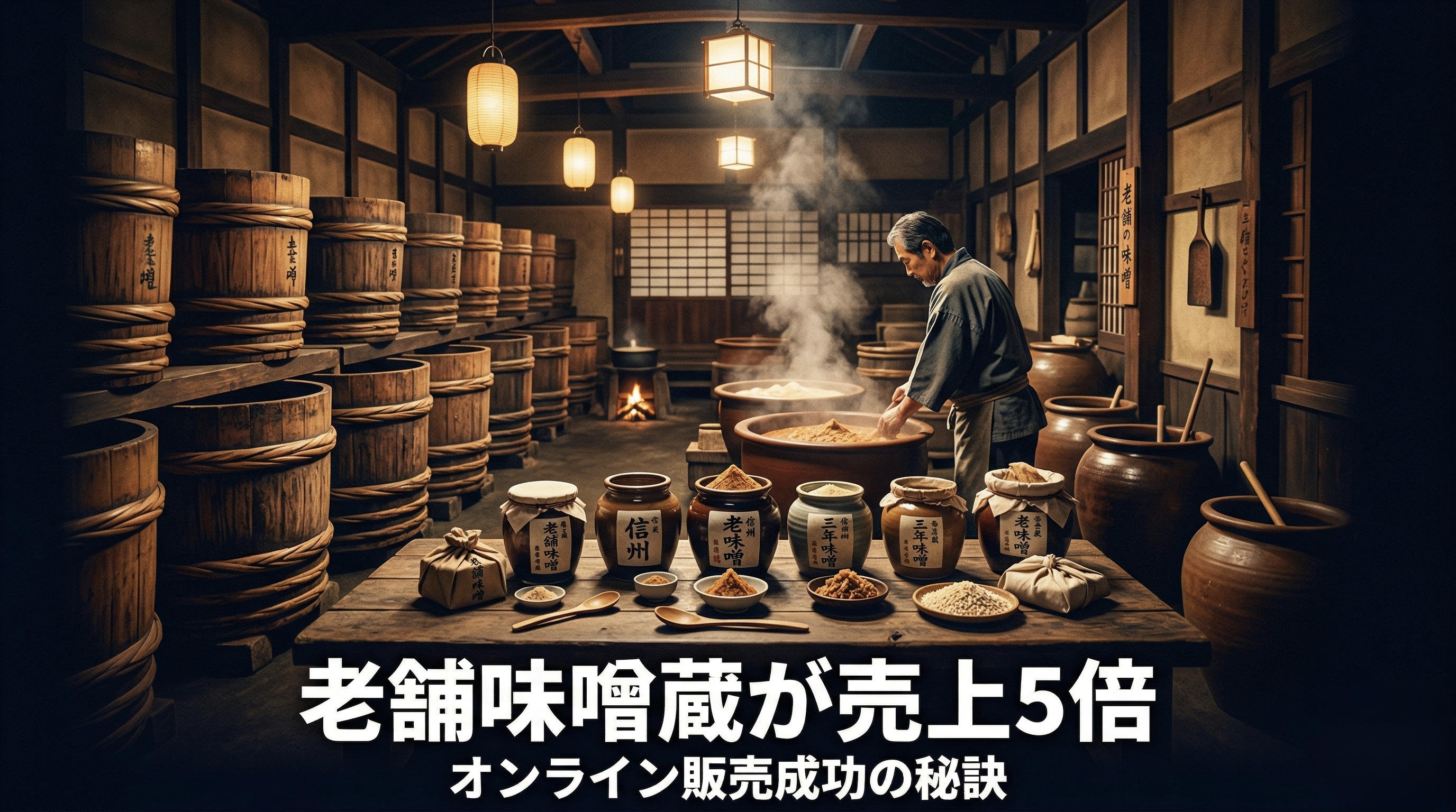 味噌蔵元のネット販売を成功させるには？SNS活用のポイント