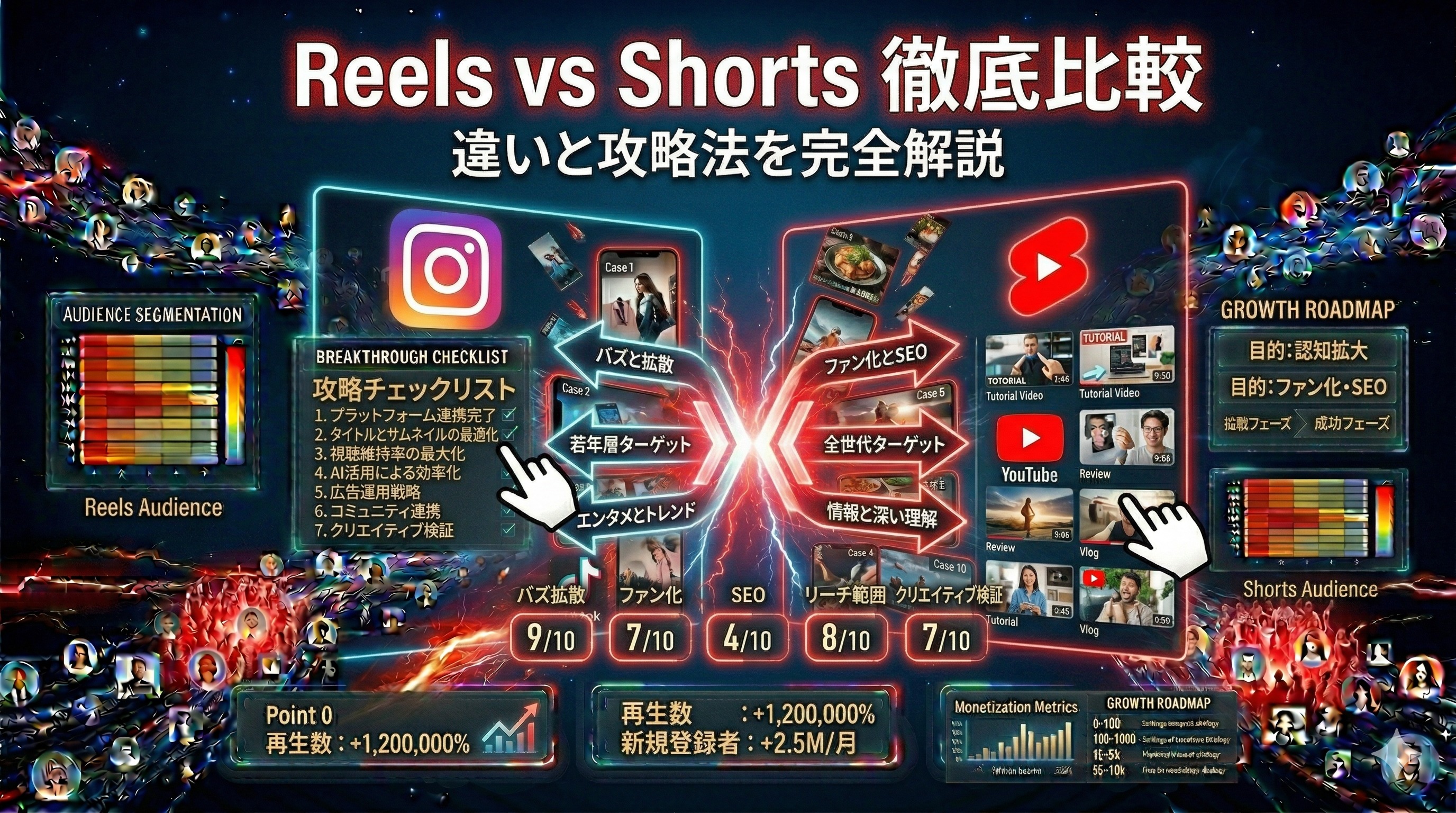 Reels vs Shorts｜Instagram ReelsとYouTube Shortsの違いと攻略法 | AI Creative Studio