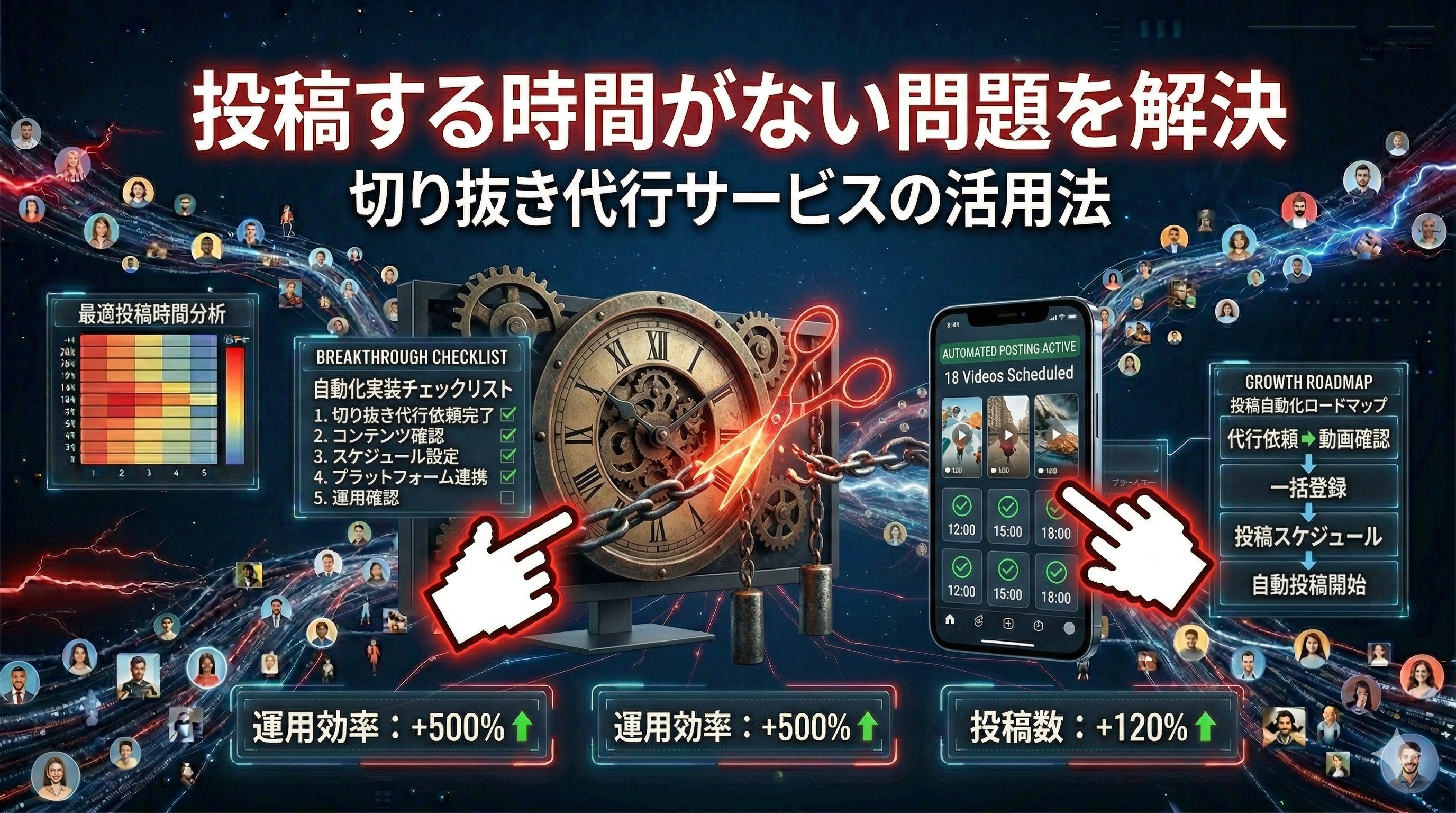 ショート動画を作る時間がないYouTuberへ｜効率化の3つの方法