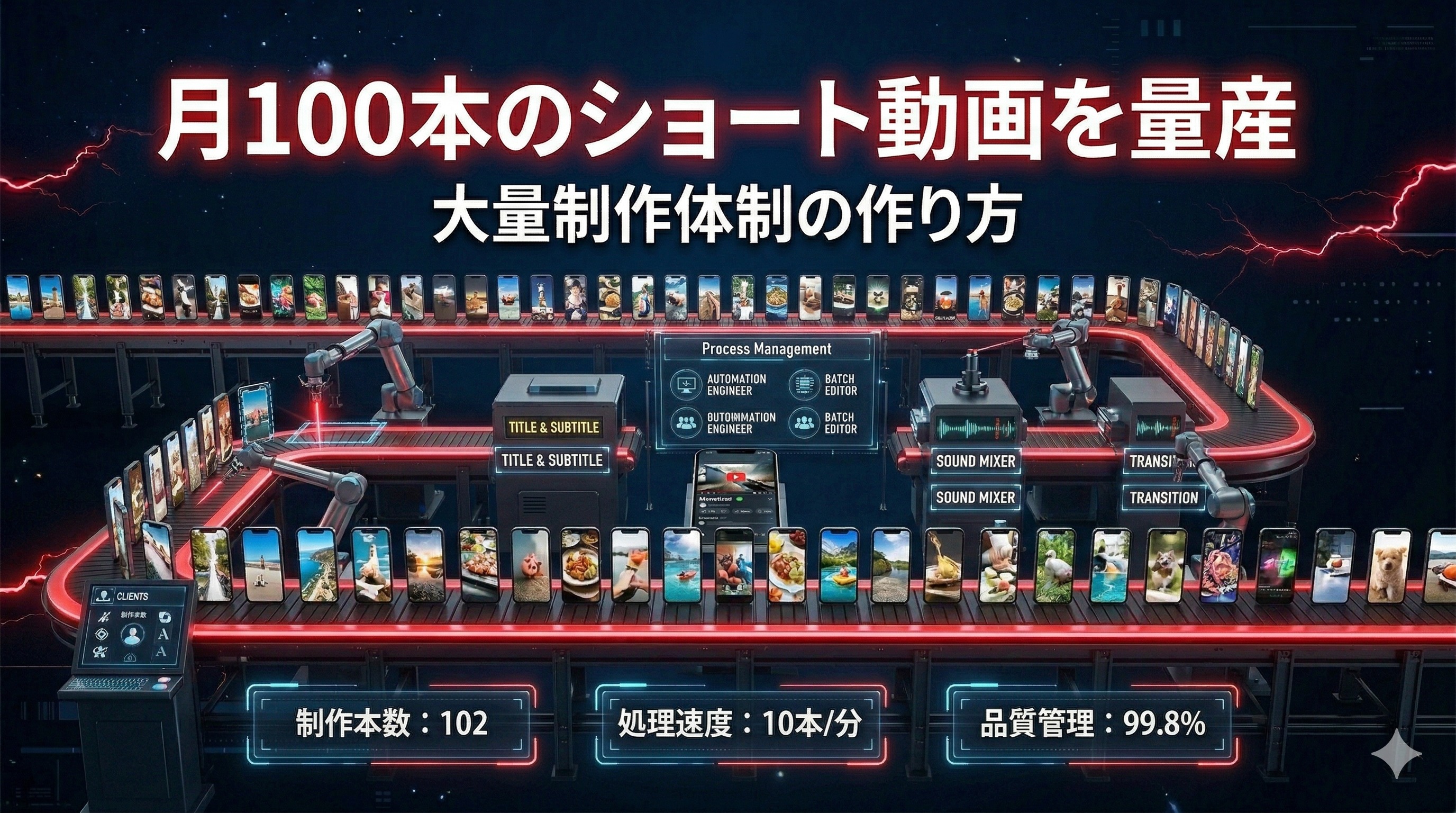 ショート動画を量産できるサービスまとめ｜毎日投稿を実現する方法